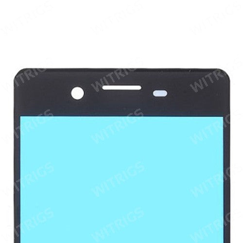 Custom Front Glass for Sony Xperia X/X Performance Graphite Black