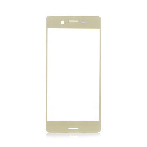 Custom Front Glass for Sony Xperia X/X Performance Lime Gold