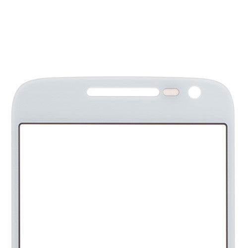 Custom Front Glass for Motorola Moto G4 Play White