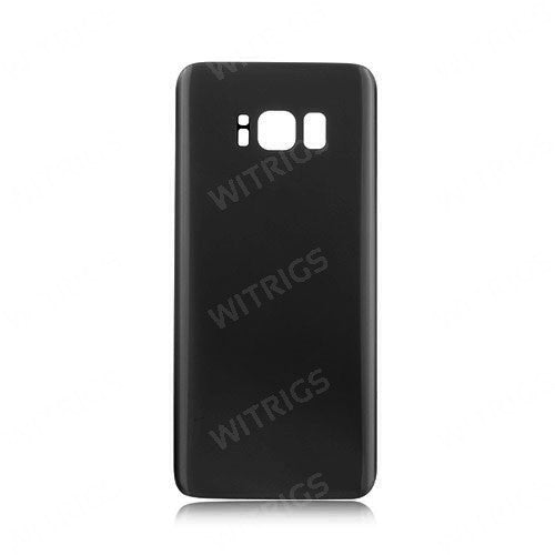 Custom Battery Cover for Samsung Galaxy S8 Midnight Black