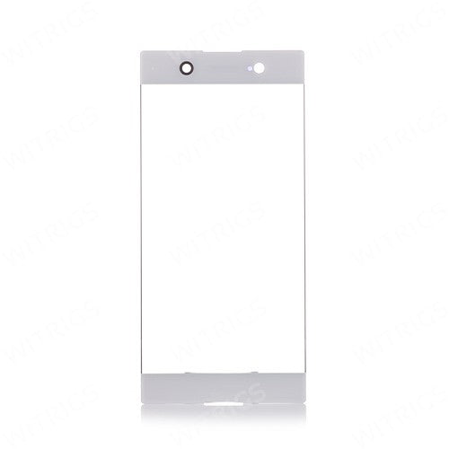 Custom Front Glass for Sony Xperia XA1 Ultra White