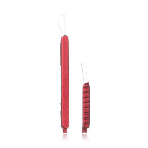 OEM Side Button for HTC 10 Camellia Red