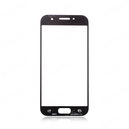 OEM Front Glass for Samsung Galaxy A3 (2017) Black Sky