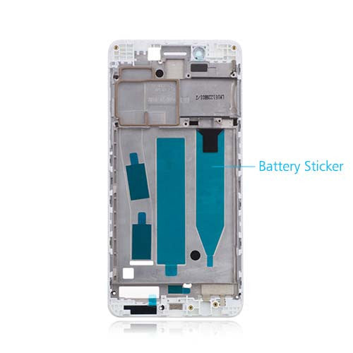 OEM LCD Supporting Frame for Huawei Enjoy 6S Silver