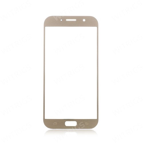 Custom Front Glass for Samsung Galaxy A7 (2017) Gold Sand