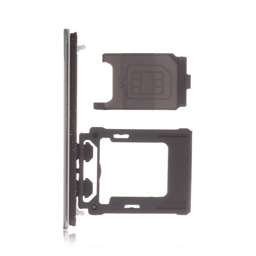OEM Dual SIM Card Tray + SIM Cover Flap for Sony Xperia XZ Premium Lum