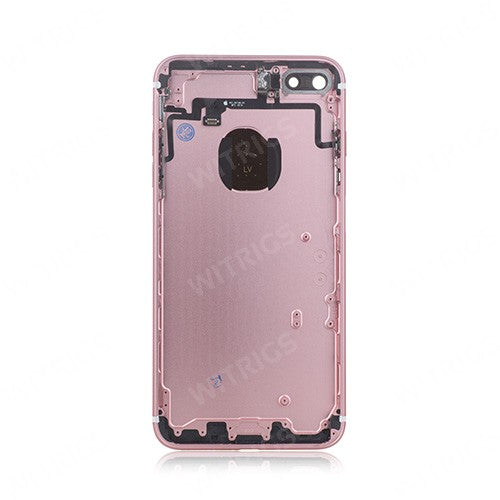 OEM Custom Back Housing + Power Button Flex for iPhone 7 Plus Rose Gold