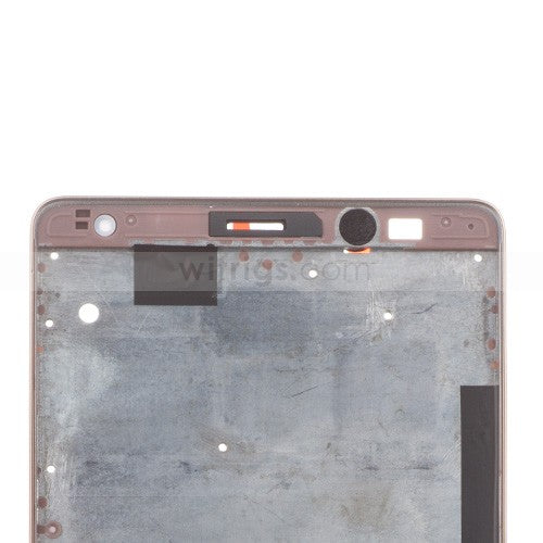 OEM LCD Supporting Frame for Huawei Ascend Mate8 Mocha Brown