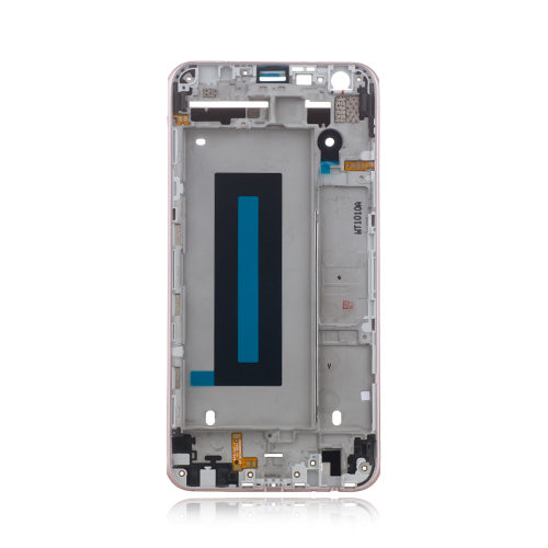 OEM LCD Supporting Frame for LG X Cam Pink-Gold