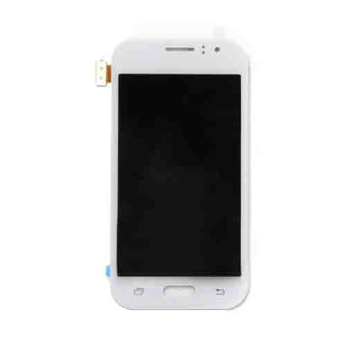 Custom LCD Screen with Digitizer Replacement for Samsung Galaxy J1 White