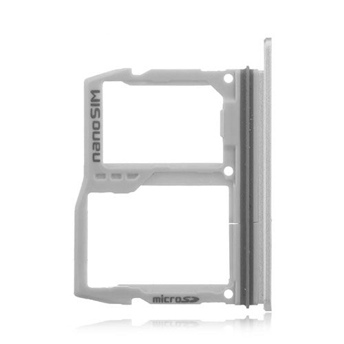 OEM Dual SIM + SD Card Tray for LG G6 Ice Platinum