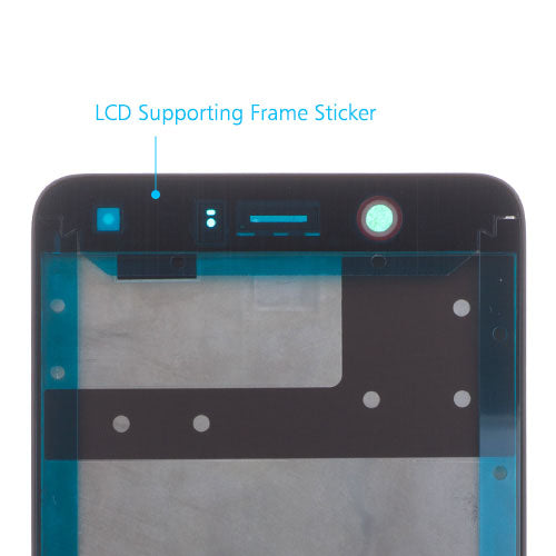 OEM LCD Supporting Frame for Huawei Y7 Prime Black