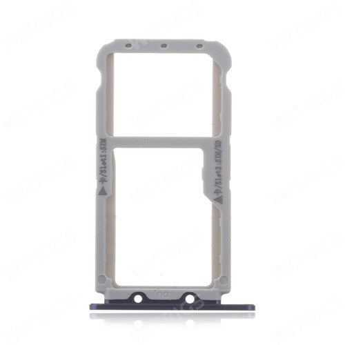 OEM SIM + SD Card Tray for Huawei Honor 8 Pro Navy Blue