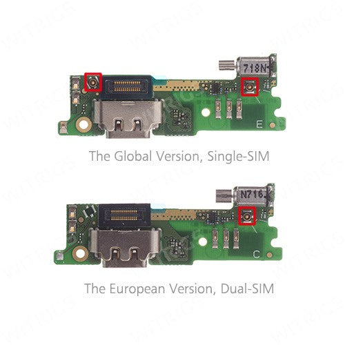 OEM Charging Port PCB Board for Sony Xperia XA1 Single Version