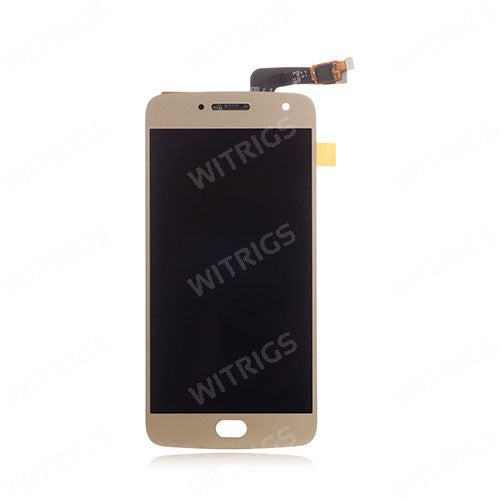 OEM LCD Screen with Digitizer Replacement for Motorola Moto G5 Plus Fine Gold