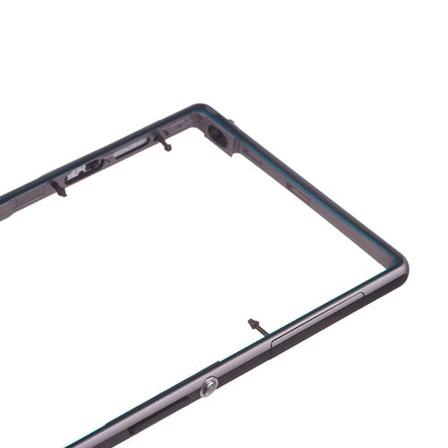 Custom Middle Frame for Sony Xperia Z1 Black