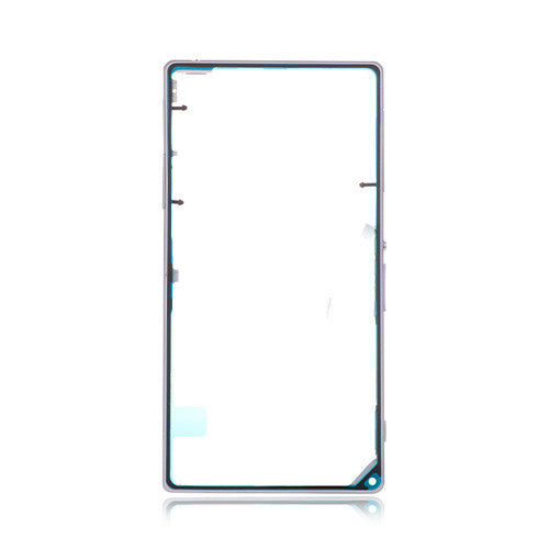 Custom Middle Frame for Sony Xperia Z1 White