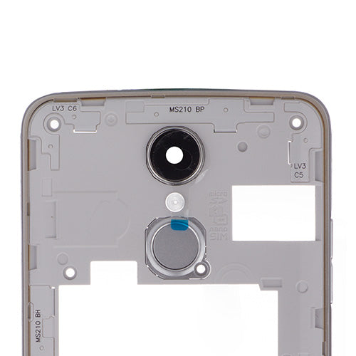 OEM Back Frame for LG K8 (2017) Silver