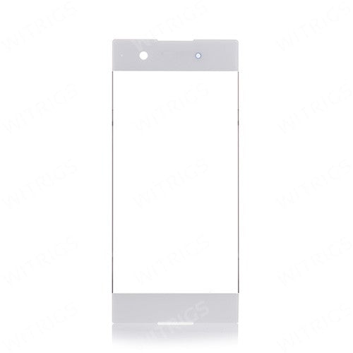Custom Front Glass for Sony Xperia XA1 White