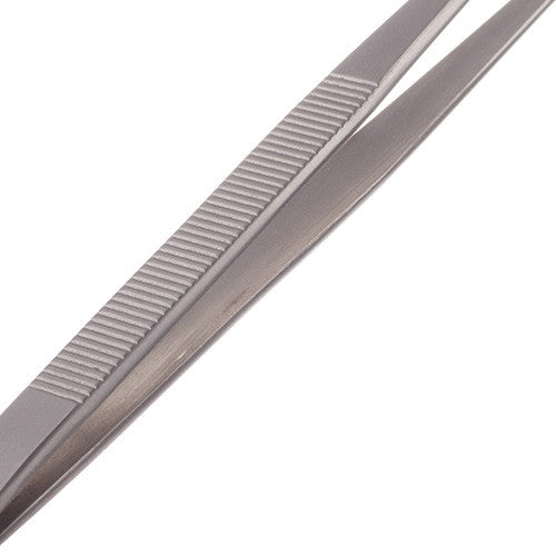 Pro Rhino Stainless Steel Tweezers Super Fine Tip Straight RH-316 Silver