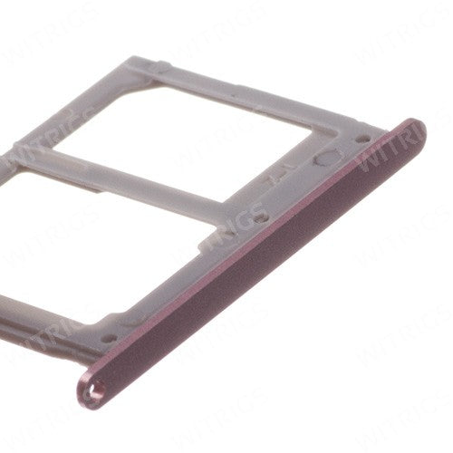 OEM SIM + SD Card Tray for Samsung Galaxy A5 (2016) Pink