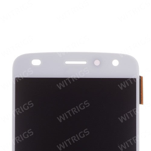 OEM AMOLED Screen with Digitizer Replacement for Motorola Moto Z2 Play White