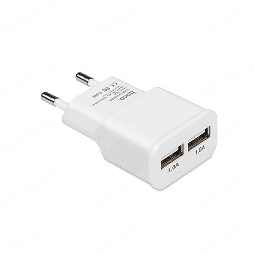 HOCO UH202 Double USB Charger (EU) White