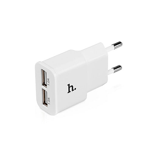 HOCO UH202 Double USB Charger (EU) White