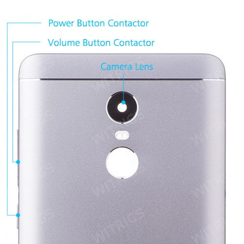 OEM Back Cover for Xiaomi Redmi Note 4X Gray