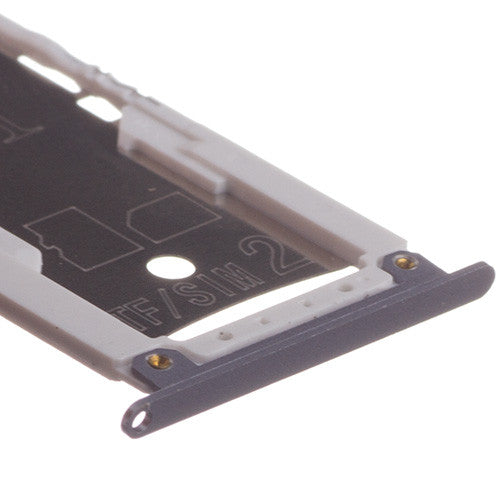 OEM SIM + SD Card Tray for Xiaomi Redmi Note 4X Gray