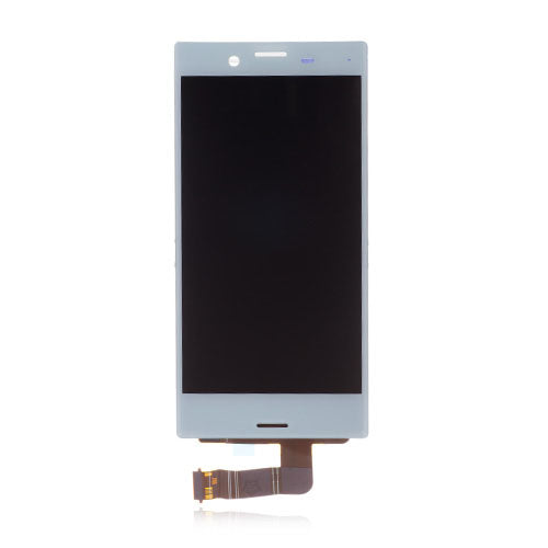 Custom LCD Screen with Digitizer Replacement for Sony Xperia X Compact Mist Blue