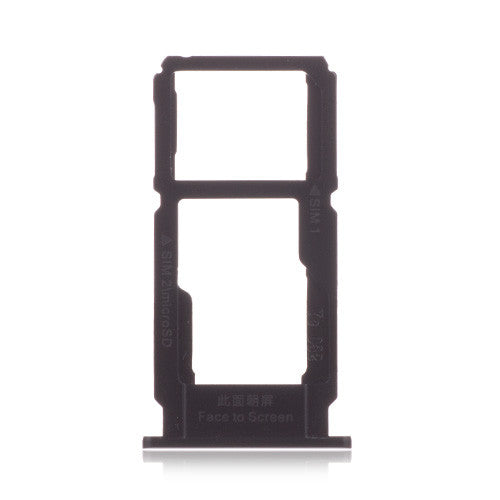 OEM SIM + SD Card Tray for OPPO R11 Black