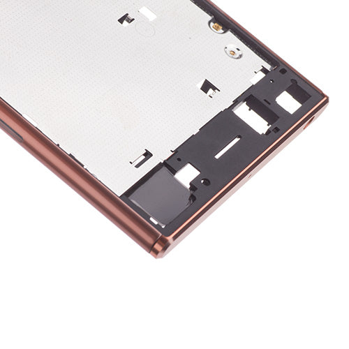 OEM Middle Frame for Sony Xperia XZ Premium Bronze Pink