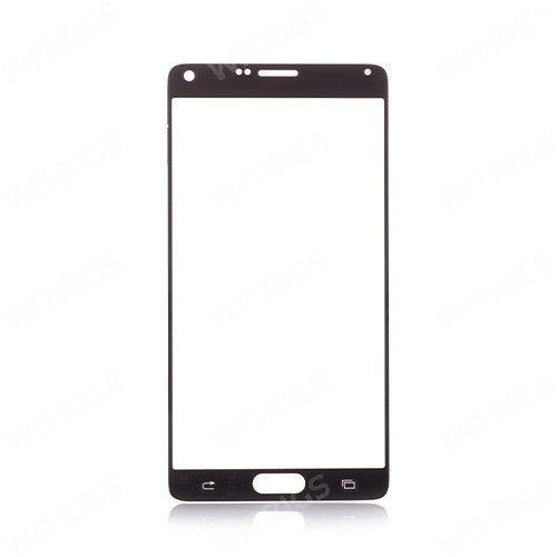 Custom Front Glass for Samsung Galaxy Note4 White