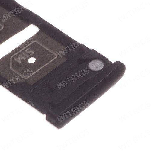OEM SIM + SD Card Tray for Motorola Moto Z2 Force Super Black