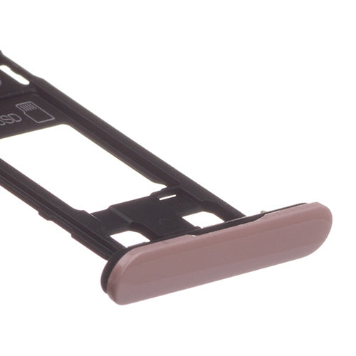 OEM SIM + SD Card Tray for Sony Xperia X Compact Pink
