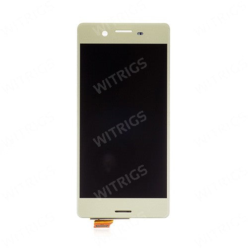 OEM LCD Screen with Digitizer Replacement for Sony Xperia X Performance Lime Gold
