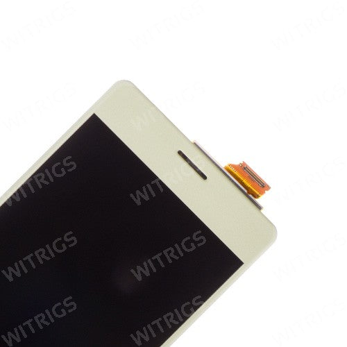 OEM LCD Screen with Digitizer Replacement for Sony Xperia X Performance Lime Gold