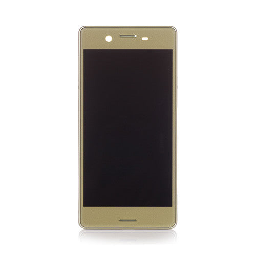 Custom LCD Screen Assembly Replacement for Sony Xperia X Lime Gold