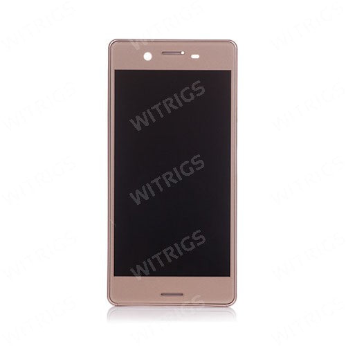 Custom LCD Screen Assembly Replacement for Sony Xperia X Rose Gold