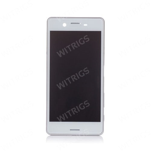 Custom LCD Screen Assembly Replacement for Sony Xperia X Performance White