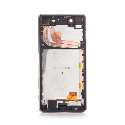 Custom LCD Screen Assembly Replacement for Sony Xperia X Performance Lime Gold