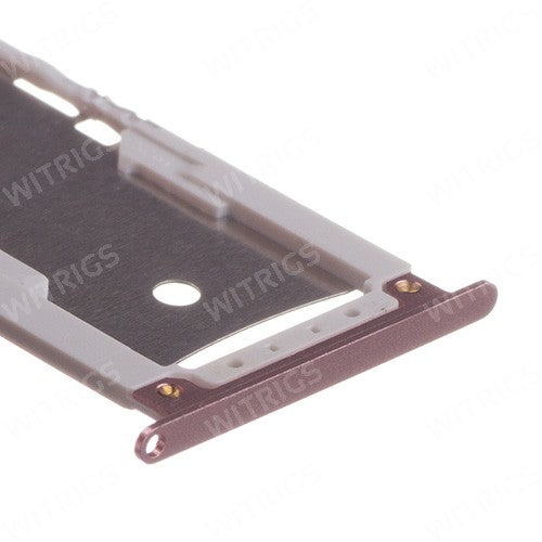 OEM SIM + SD Card Tray for Xiaomi Redmi Note 4X Pink