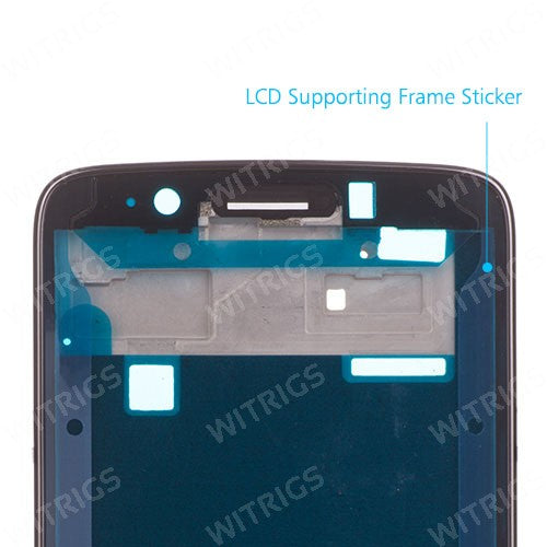 OEM LCD Supporting Frame for Motorola Moto G5 Lunar Grey