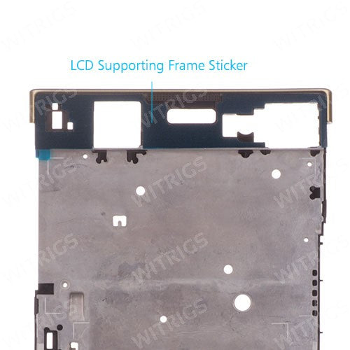 OEM LCD Supporting Frame for Sony Xperia XA1 Ultra Gold