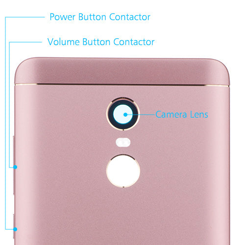 OEM Back Cover for Xiaomi Redmi Note 4X Pink