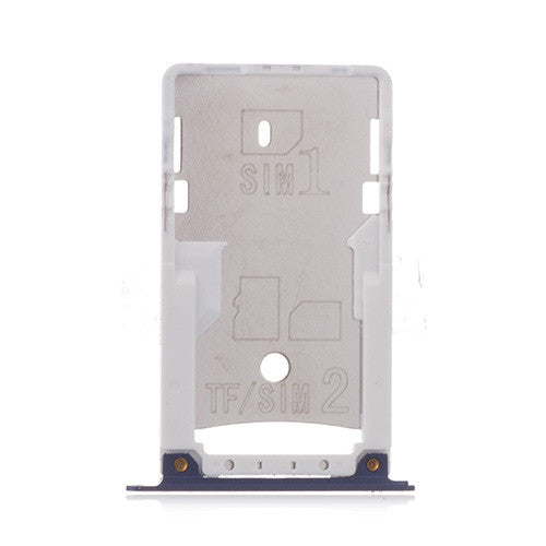 OEM Dual SIM Card Tray for Xiaomi Redmi Note 4 Low Blue