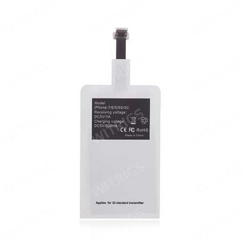 Wireless Charging Receiver for iPhone Series White