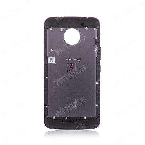 OEM Back Cover for Motorola Moto E4 Plus (USA) Iron Gray