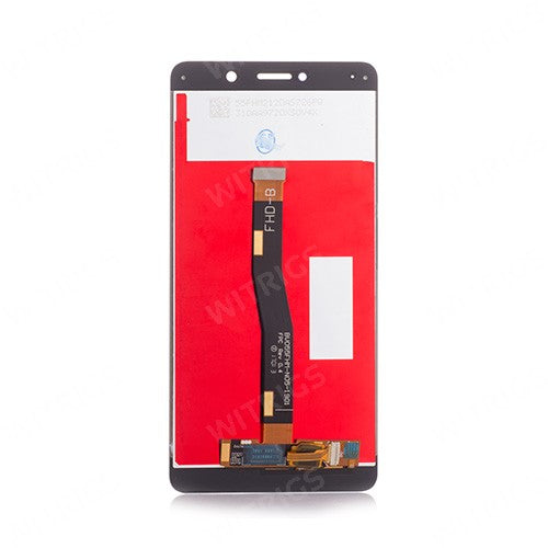 Custom LCD Screen with Digitizer Replacement for Huawei Honor 6X Silver
